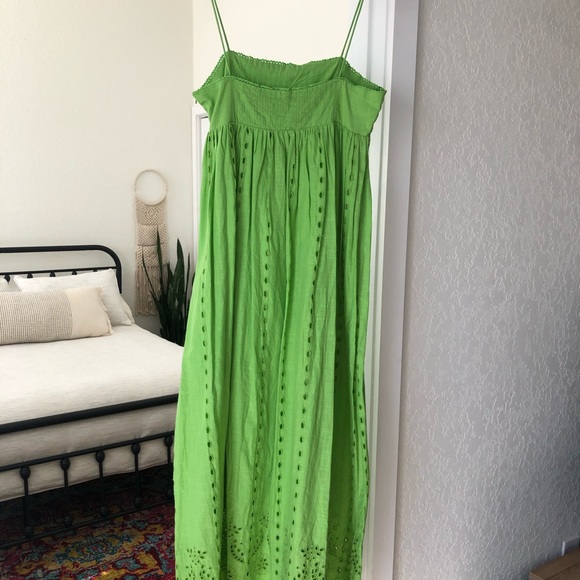 Zara green babydoll dress Clearance
